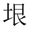 垠的中國(guó)大陸宋體